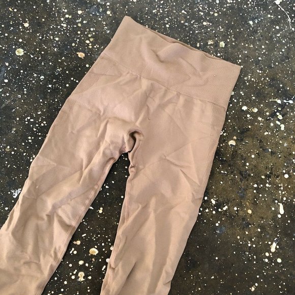 WeWoreWhat Seamless Leggings Tiger Eye Beige Brown - Picture 7 of 8